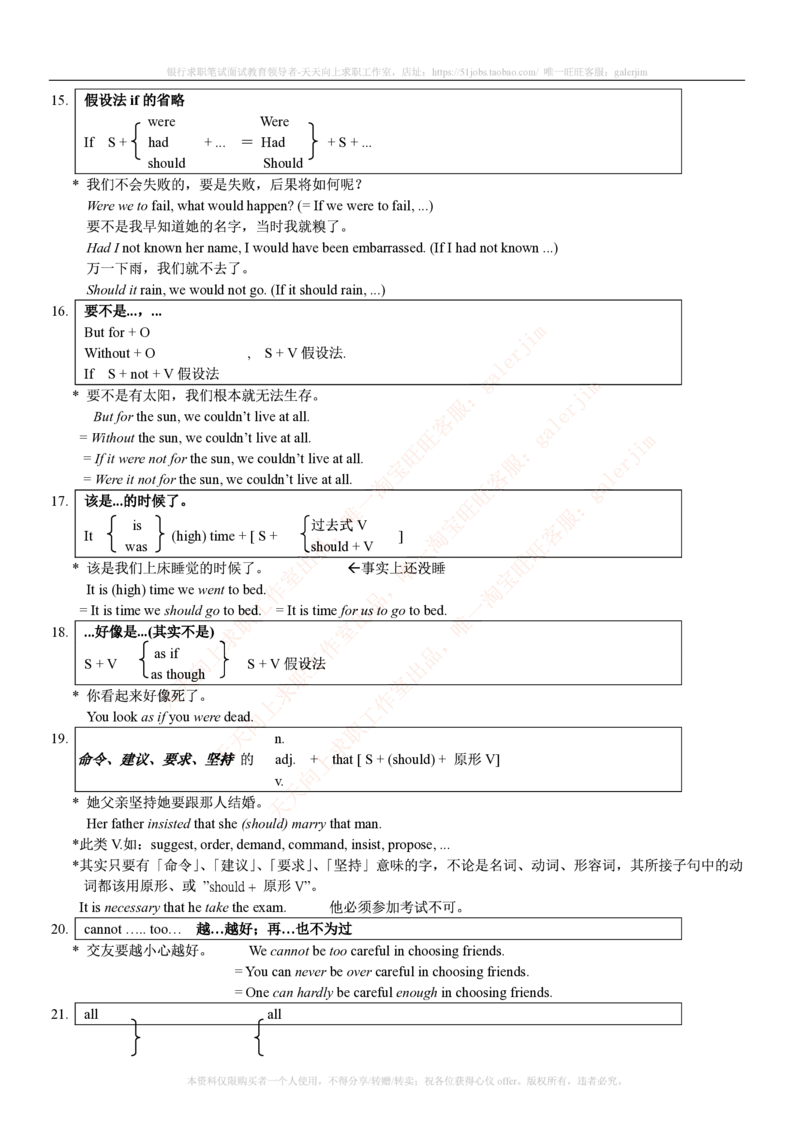 5-2---基础巩固：词汇&短语&金融英语总结_2025春招题库汇总_国企题库_中国铁塔_5-中国铁塔英语复习讲义及练习题库