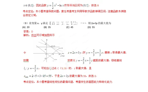 2012年高考数学试卷（文）（辽宁）（解析卷）_历年高考真题合集_数学历年高考真题_新&middot;Word版2008-2025&middot;高考数学真题_数学（按省份分类）2008-2025_2008-2025&middot;（辽宁）数学高考真题