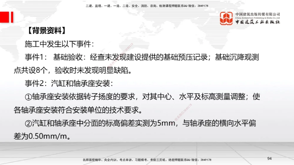 08节2025一建《机电》必会案例强化直播课（08.27）_2026年一级建造师_2026年一建机电_2025年一建机电SVIP_04-冲刺串讲✿考点强化✿小灶集训_63-机电《必会案例强化》闫娜JGS_讲义
