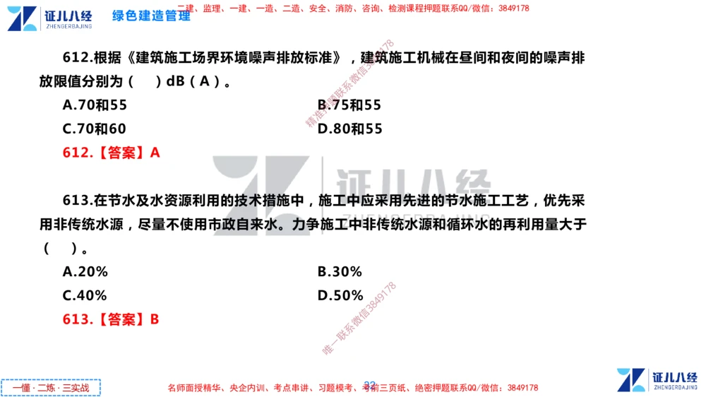 (15)--一建管理点题映射8-答案版-讲义_2026年一级建造师_2026年一建管理_2025年一建管理SVIP_03-习题精析✿实战特训✿模考通关_54-管理《点题映射班》杨建国ZBJ