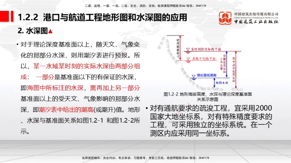 02节1.1.2气象及其对施工的影响-1.2.2港口与航道工程地形图和水深图的应用（12.18）_2026年一级建造师_2026年一建港航_2026年一建港航SVIP_02-基础精讲✿高端面授✿深度强化_讲义