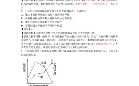 2012年高考生物试卷（浙江）（解析卷）_生物历年高考真题_新&middot;PDF版2008-2025&middot;高考生物真题_生物（按省份分类）2008-2025_2008-2025&middot;（浙江）生物高考真题