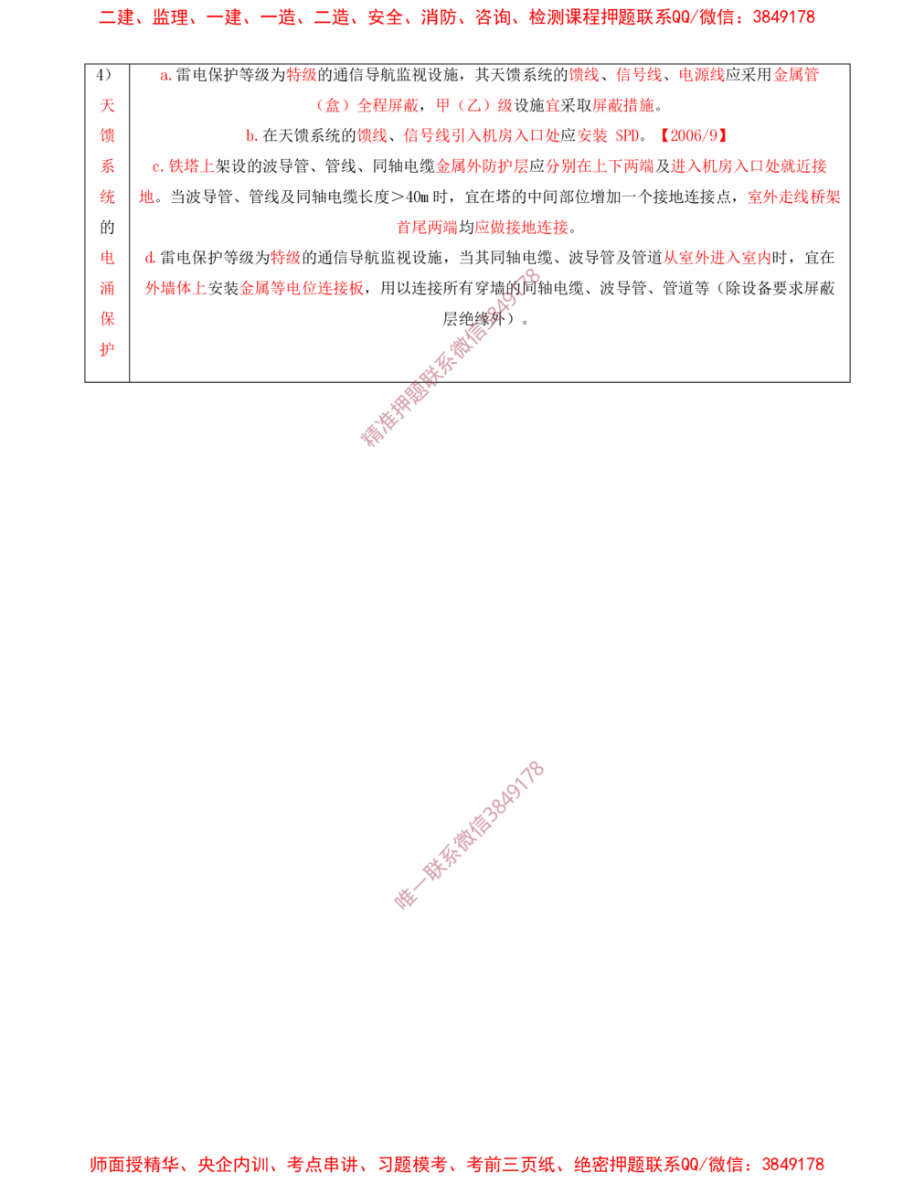 07.07-第3章-民航空管工程技术（二）_2026年一级建造师_2026年一建民航_2025年一建民航SVIP_04-冲刺串讲✿考点强化✿小灶集训_01-民航《冲刺串讲班》高永志SMR