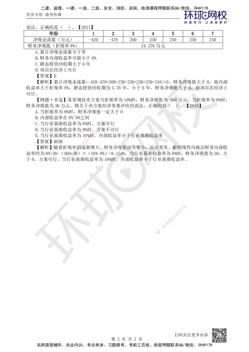 07.第7讲-22财务内部收益率分析_2026年一级建造师_2026年一建经济_2025年一建经济SVIP_02-基础精讲✿高端面授✿深度强化_21-经济《考点精讲班》张涌HQ推荐