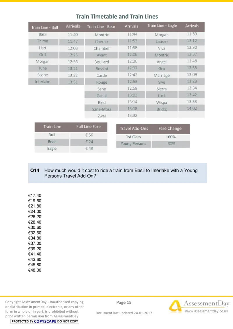 NumericalCriticalReasoningTest5-Questions_2025春招题库汇总_十大行测题库_2023年十大热门题库更新中_05、TalentQ汇总_TalentQ测试题（适合大多数外资银行以及其他企业）_NumericalReasoning