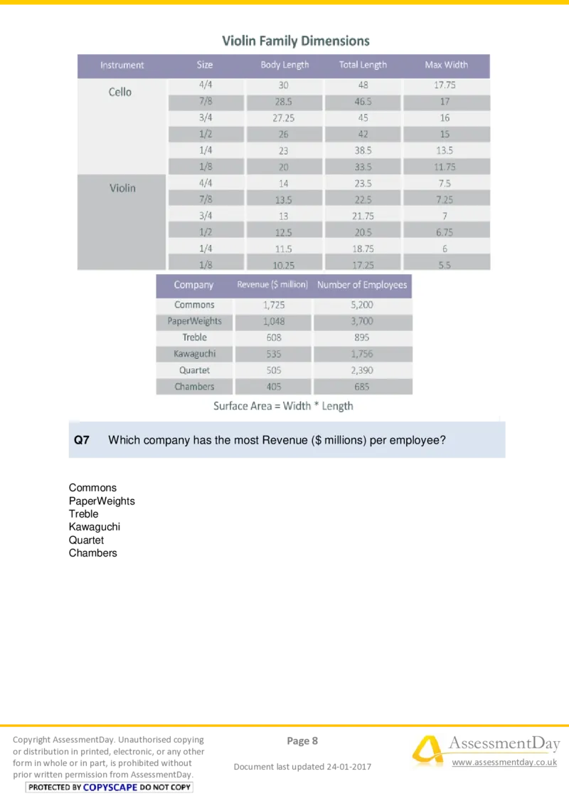 NumericalCriticalReasoningTest5-Questions_2025春招题库汇总_十大行测题库_2023年十大热门题库更新中_05、TalentQ汇总_TalentQ测试题（适合大多数外资银行以及其他企业）_NumericalReasoning