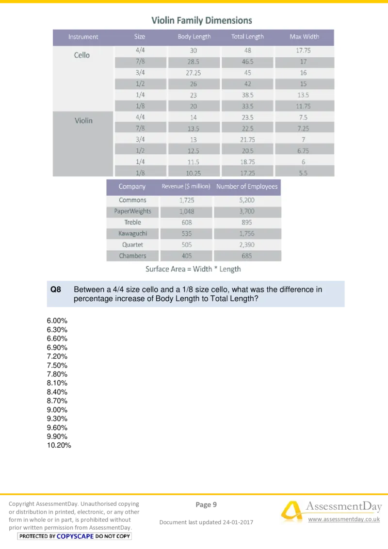 NumericalCriticalReasoningTest5-Questions_2025春招题库汇总_十大行测题库_2023年十大热门题库更新中_05、TalentQ汇总_TalentQ测试题（适合大多数外资银行以及其他企业）_NumericalReasoning