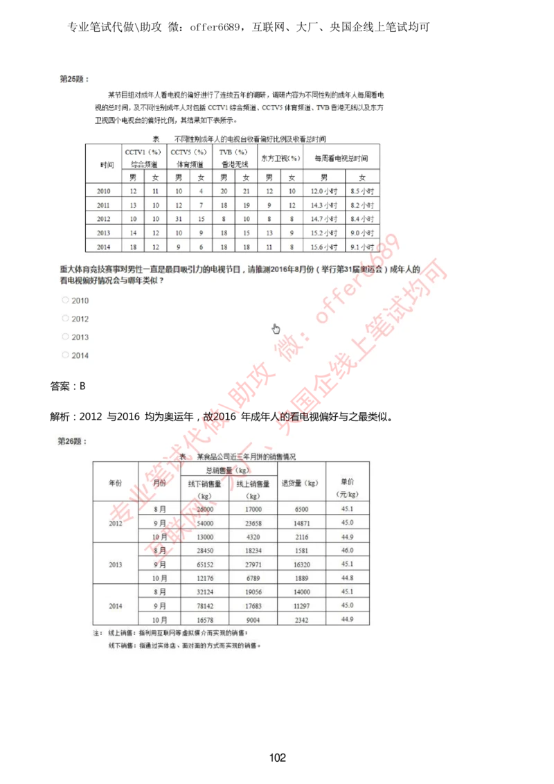 2024IQ智鼎题库汇总130页（带答案解析）_题库可搜答案_智鼎(可搜)