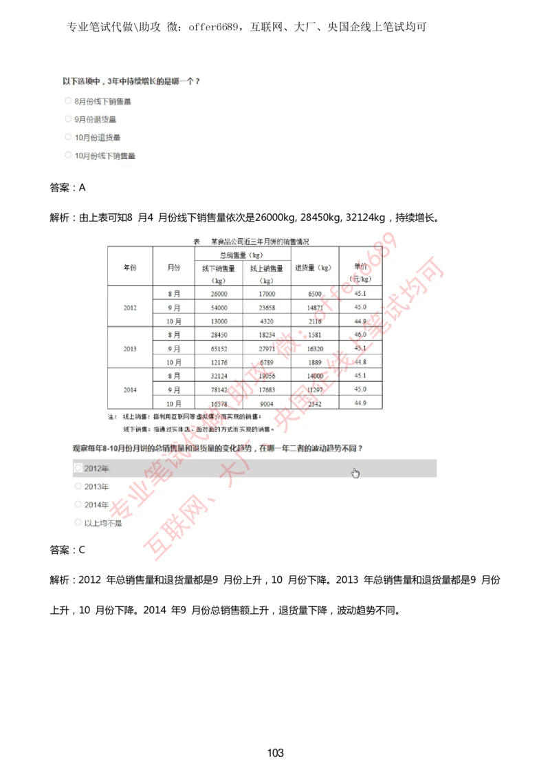 2024IQ智鼎题库汇总130页（带答案解析）_题库可搜答案_智鼎(可搜)