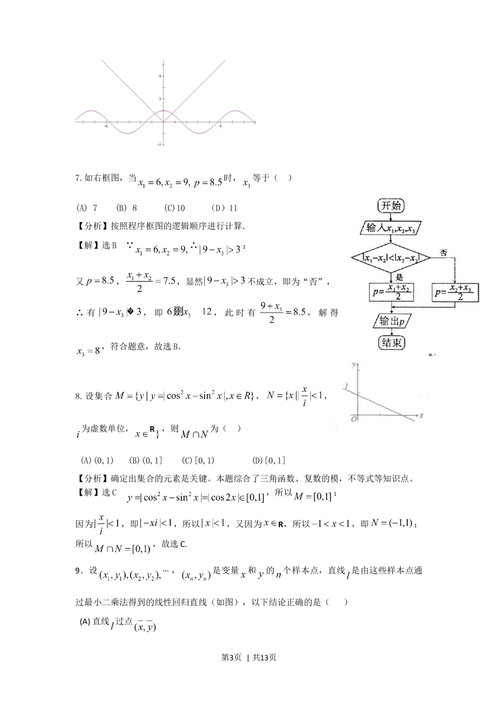 2011年高考数学试卷（文）（陕西）（解析卷）_历年高考真题合集_数学历年高考真题_新&middot;Word版2008-2025&middot;高考数学真题_数学（按省份分类）2008-2025_2008-2025&middot;（陕西）数学高考真题