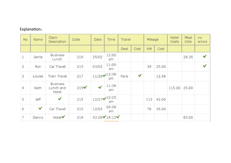 Checkingpractice#1完成_2025春招题库汇总_快消题库-1_快消汇总_2023金佰利最新题库（TalentQ）_TalentQ笔试题库_ErrorChecking