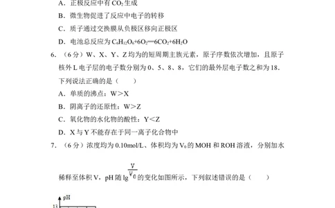 2015年高考化学试卷（新课标Ⅰ）（空白卷）_历年高考真题合集_化学历年高考真题_新&middot;Word版2008-2025&middot;高考化学真题_化学（按省份分类）2008-2025_2008-2025&middot;（湖北）化学高考真题