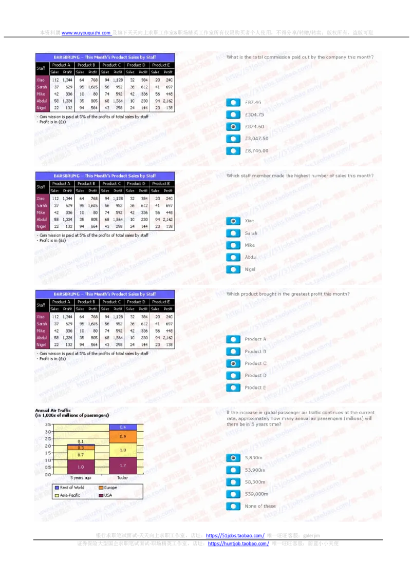 汇丰2020招聘在线笔试shl完整真题及答案20191025_2025春招题库汇总_外资银行题库_23汇丰_2020年历次OT真题及答案解析（独家提供）