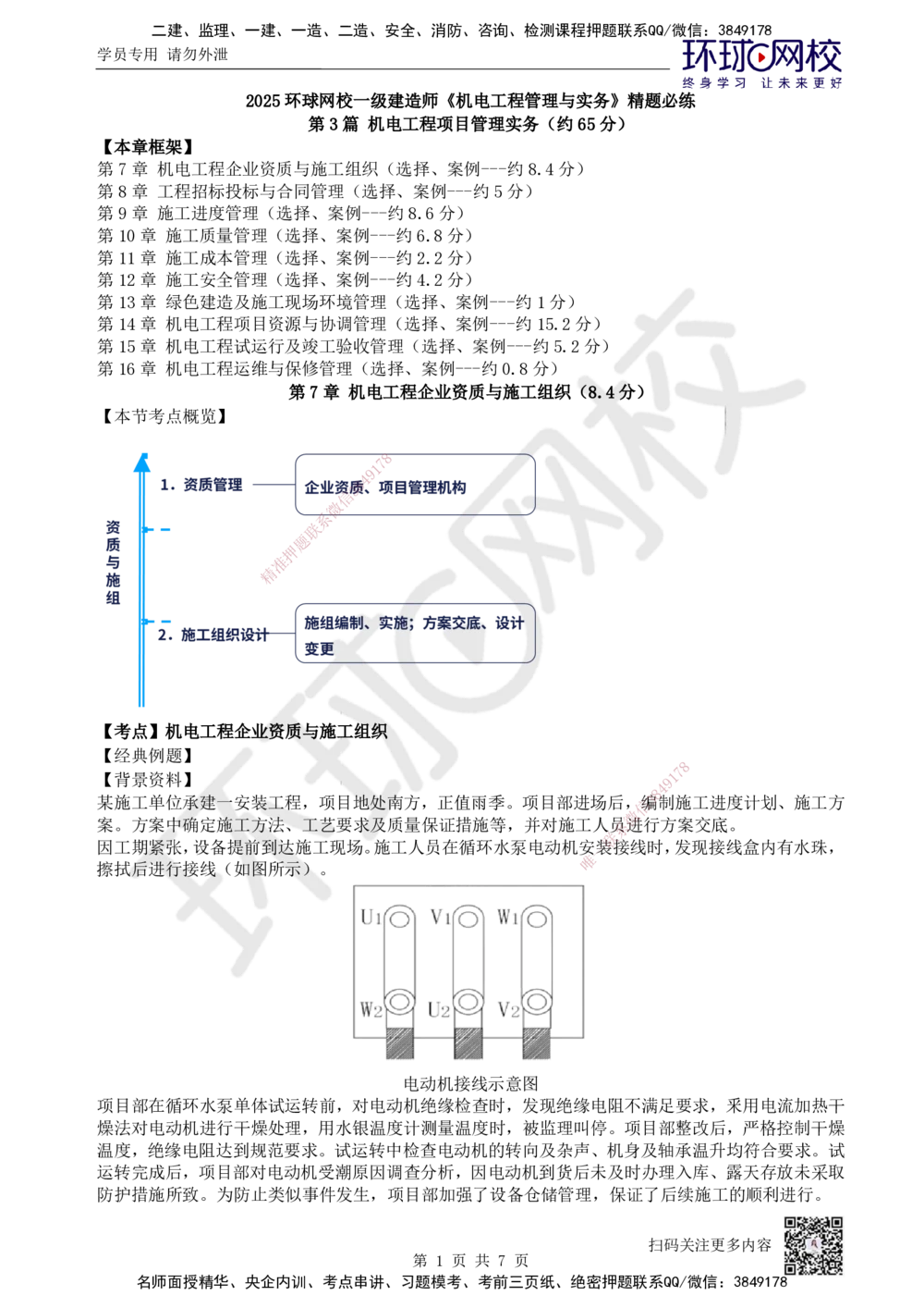10.2025一建机电精题必练-第10讲-第7-10章资质与施组、招投标合同、进度、质量管理_2026年一级建造师_2026年一建机电_2025年一建机电SVIP_03-习题精析✿实战特训✿模考通关