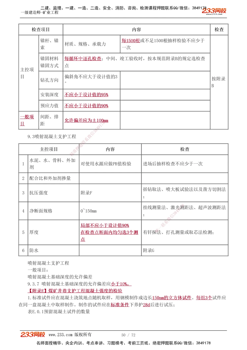 1-9_2026年一级建造师_2026年一建矿业_2025年一建矿业SVIP_04-冲刺串讲✿考点强化✿小灶集训_04-矿业《高频考点班》陈辉233