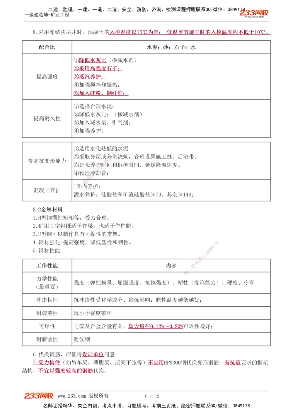 1-9_2026年一级建造师_2026年一建矿业_2025年一建矿业SVIP_04-冲刺串讲✿考点强化✿小灶集训_04-矿业《高频考点班》陈辉233
