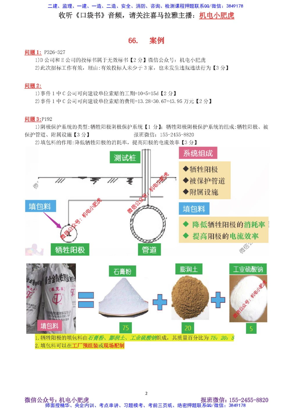 13-案例百题斩（66-70题）_2026年一级建造师_2026年一建机电_2025年一建机电SVIP_04-冲刺串讲✿考点强化✿小灶集训_17-机电《案例百题斩》小肥虎SMR