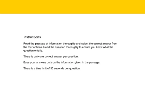 VerbalComprehensionTest2-Questions_2025春招题库汇总_十大行测题库_2023年十大热门题库更新中_05、TalentQ汇总_TalentQ笔试题库中文_TalentQ（图文版-参考）_2选看通用测试题，适用于TalentQ（N多题）