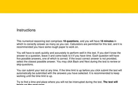 NumericalReasoningTest19-Solutions_2025春招题库汇总_八大题库-1_04八大汇总_信永中和_专业题综合知识-参考_英文题_NumericalReasoningTests