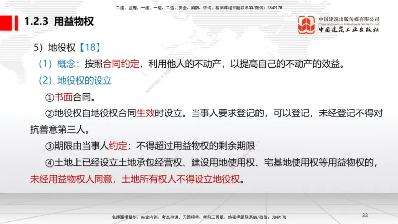 10.30一建《法规》这些考点学了不白学-物权制度_2026年一建法规_2025年一建法规SVIP_02-基础精讲✿高端面授✿深度强化_02-法规《前期全套课》王文静JGS_讲义
