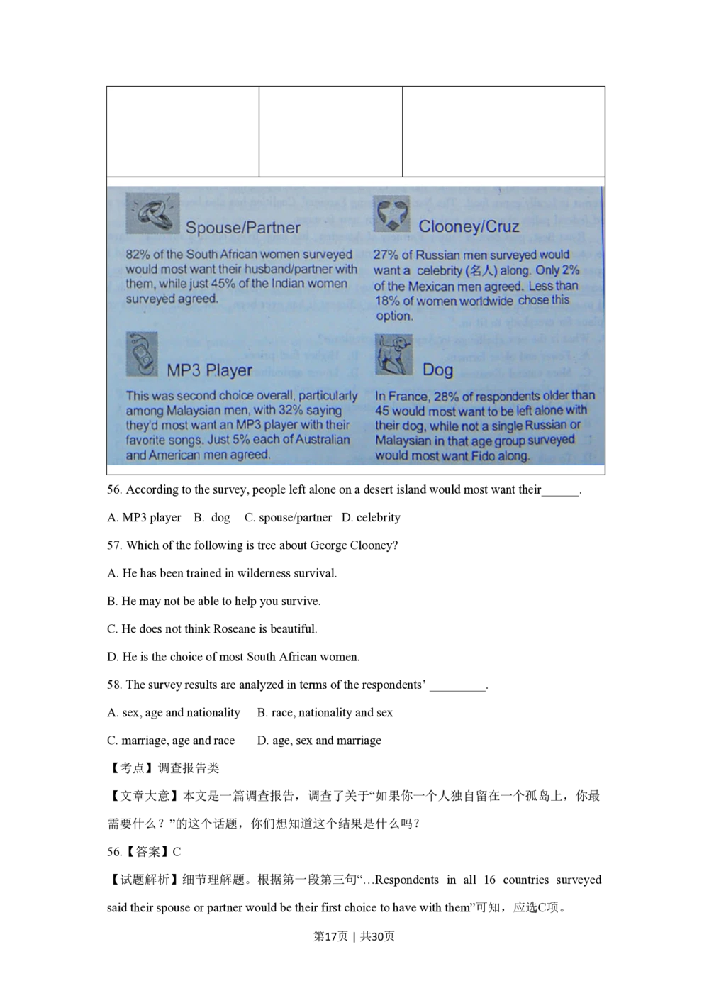 2012年高考英语试卷（江苏）（解析卷）_英语历年高考真题_新&middot;PDF版2008-2025&middot;高考英语真题_英语（按试卷类型分类）2008-2025_自主命题卷&middot;英语（2008-2025）