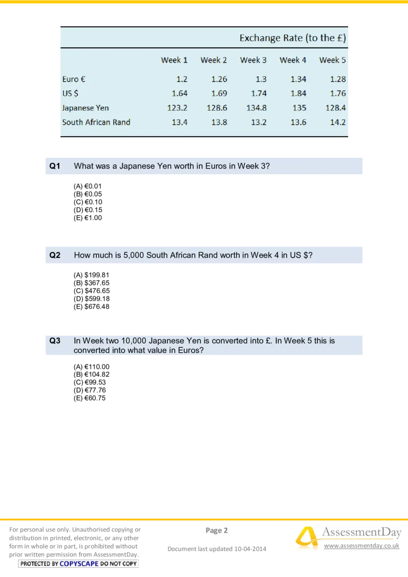 NumericalReasoningTest8-Questions_2025春招题库汇总_八大题库-1_04八大汇总_信永中和_专业题综合知识-参考_英文题_NumericalReasoningTests