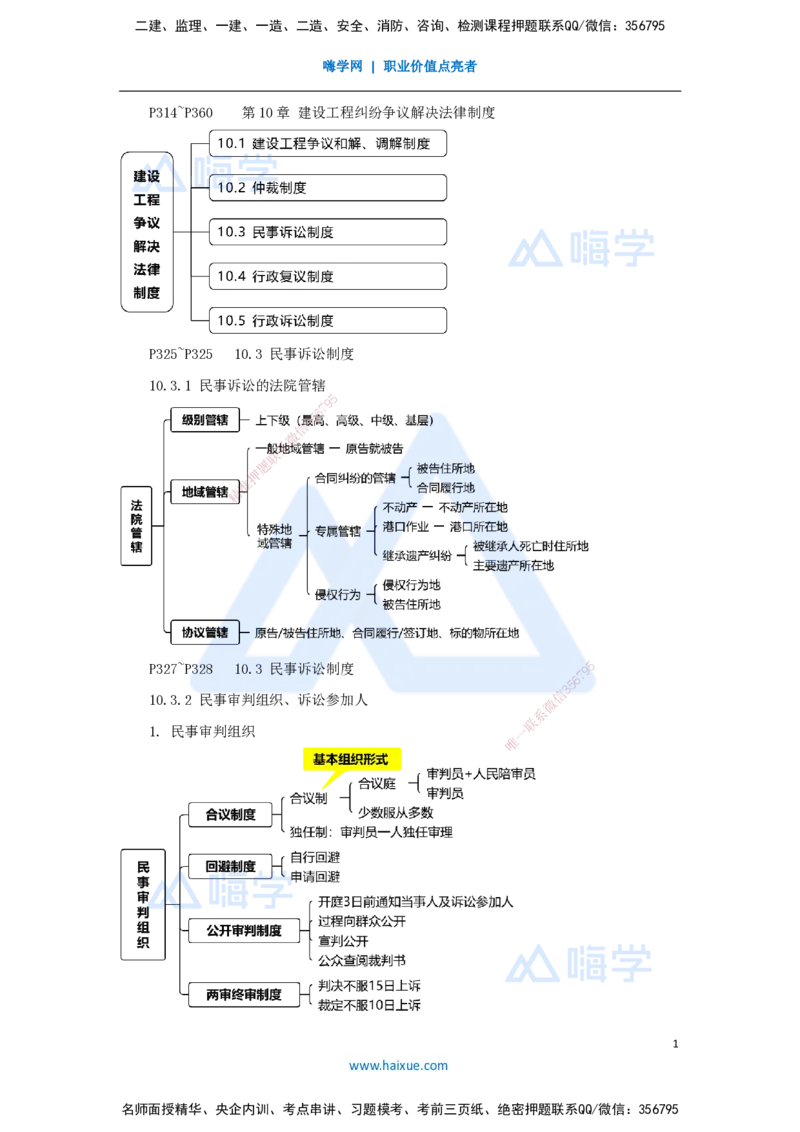 19.2025杜诗乐-考前拔分速成-第10章建设工程争议解决法律制度2_2026年一建法规_2025年一建法规SVIP_04-冲刺串讲✿考点强化✿小灶集训_12-法规《考前拔分速成》杜诗乐HX_讲义