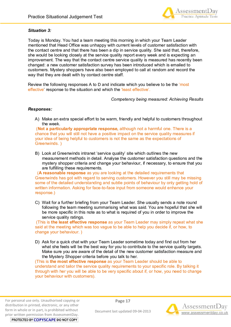 SJT1-Answers_2025春招题库汇总_十大行测题库_2023年十大热门题库更新中_05、TalentQ汇总_TalentQ笔试题库中文_TalentQ（图文版-参考）_TalentQ测试题（适合大多数外资银行以及其他企业）