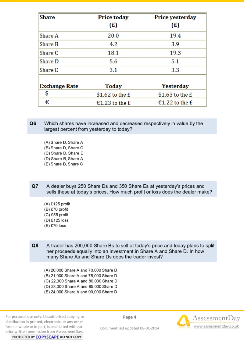 NumericalReasoningTest5-Questions_2025春招题库汇总_十大行测题库_2023年十大热门题库更新中_05、TalentQ汇总_TalentQ笔试题库中文_TalentQ（图文版-参考）_2选看通用测试题，适用于TalentQ（N多题）