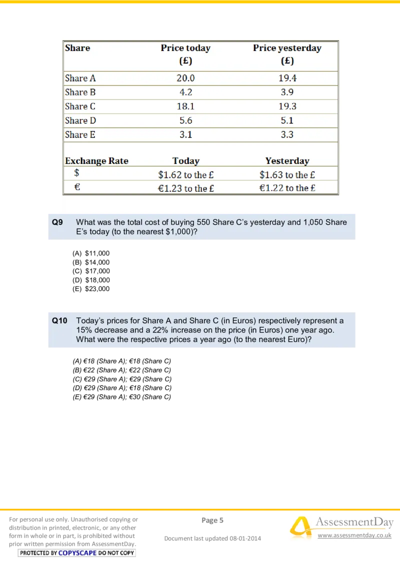 NumericalReasoningTest5-Questions_2025春招题库汇总_十大行测题库_2023年十大热门题库更新中_05、TalentQ汇总_TalentQ笔试题库中文_TalentQ（图文版-参考）_2选看通用测试题，适用于TalentQ（N多题）