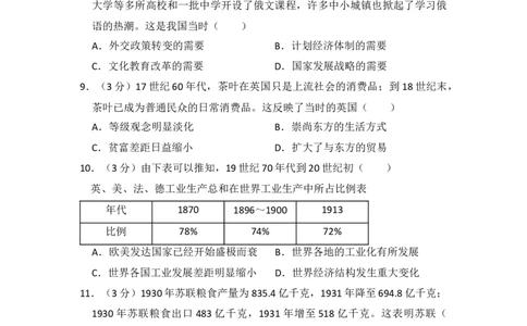 2015年高考历史试卷（新课标Ⅱ）（空白卷）_历史历年高考真题_新&middot;Word版2008-2025&middot;高考历史真题_历史（按年份分类）2008-2025_2015&middot;历史高考真题