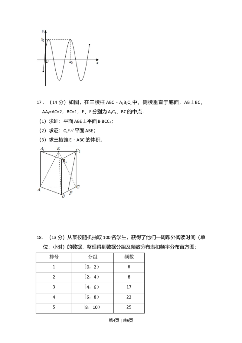 2014年高考数学试卷（文）（北京）（空白卷）_历年高考真题合集_数学历年高考真题_新&middot;Word版2008-2025&middot;高考数学真题_数学（按年份分类）2008-2025_2014&middot;高考数学真题