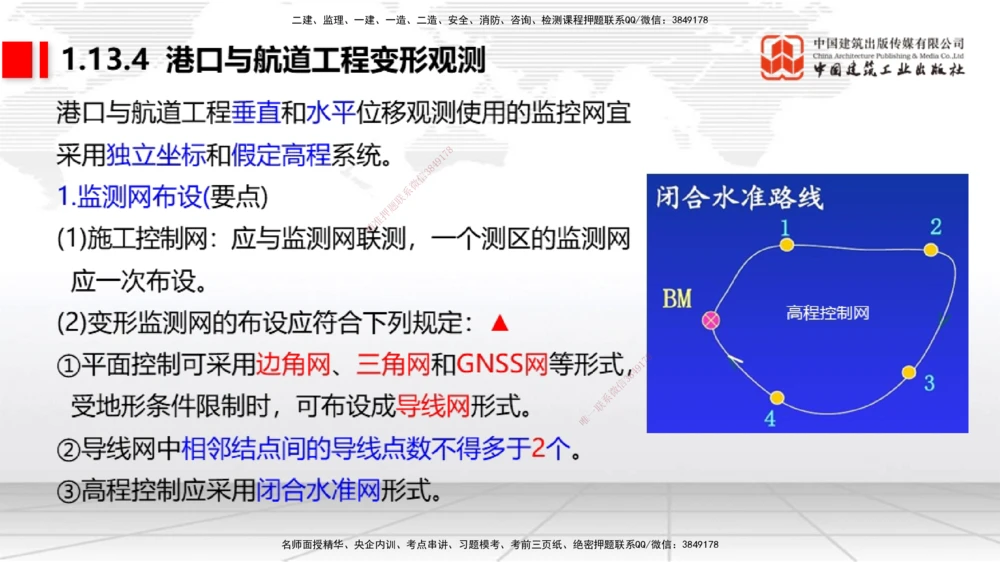 10节1.13港口与航道工程施工放样（2）-1.14港口与航道工程混凝土的质量检查和试验检测（01.15）_2026年一级建造师_2026年一建港航_2026年一建港航SVIP_02-基础精讲✿高端面授✿深度强化
