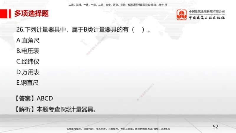 2025一建《机电》月度小灶直播课02（02.27）_2026年一级建造师_2026年一建机电_2025年一建机电SVIP_02-基础精讲✿高端面授✿深度强化_35-机电《月度小灶直播》闫娜JGS_讲义