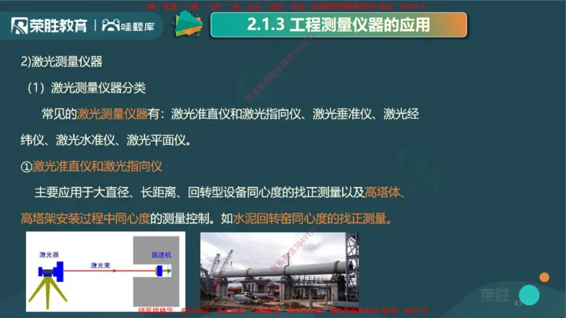 2.1工程测量技术（PPT版）_2026年一级建造师_2026年一建机电_2025年一建机电SVIP_02-基础精讲✿高端面授✿深度强化_12-机电《教材精讲班》王峰RS推荐_讲义