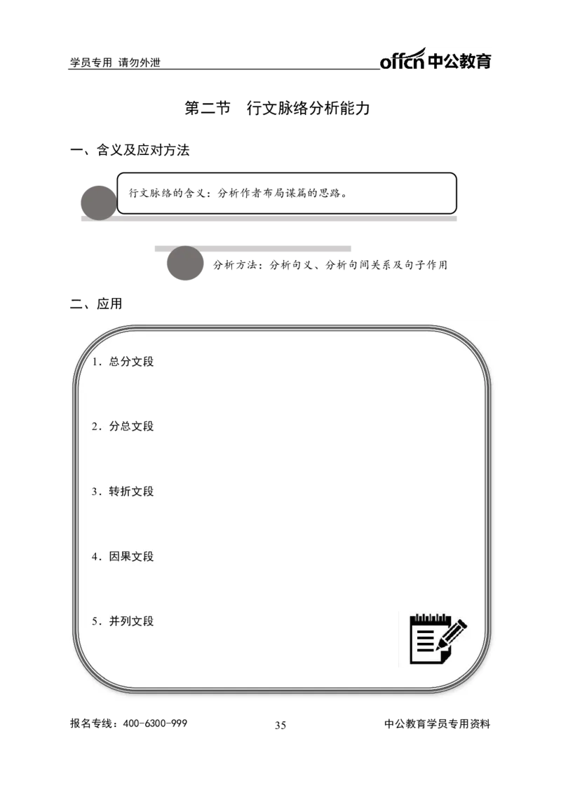 事业单位专项讲练班行测讲义-言语理解-学生版_三桶油_中海油_最新中海油招聘考试《通用能力》视频课件_2020ZG行测or职测_zg_推荐1.专项讲练班-言语理解张琚，21视频讲义