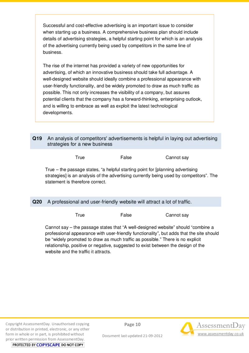 VerbalReasoningTest4-Solutions_2025春招题库汇总_十大行测题库_2023年十大热门题库更新中_05、TalentQ汇总_TalentQ测试题（适合大多数外资银行以及其他企业）_VerbalReasoning