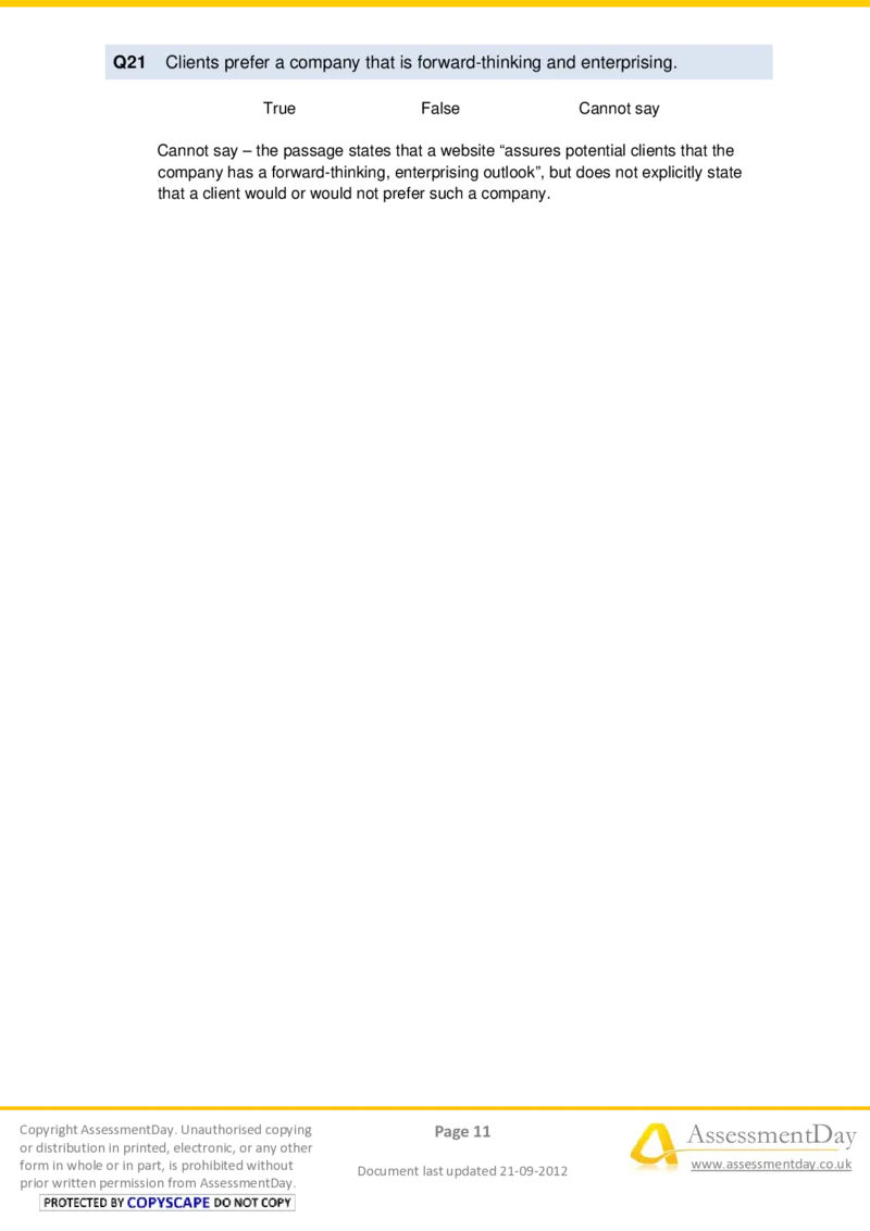 VerbalReasoningTest4-Solutions_2025春招题库汇总_十大行测题库_2023年十大热门题库更新中_05、TalentQ汇总_TalentQ测试题（适合大多数外资银行以及其他企业）_VerbalReasoning