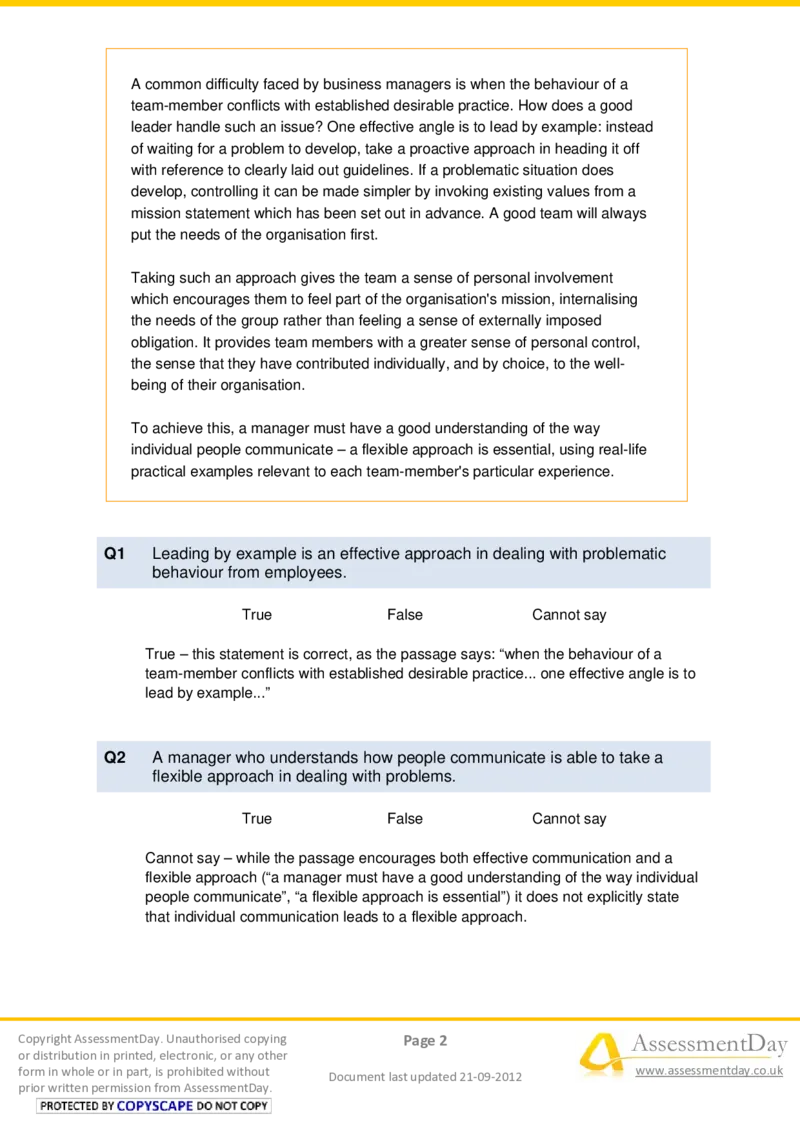 VerbalReasoningTest4-Solutions_2025春招题库汇总_十大行测题库_2023年十大热门题库更新中_05、TalentQ汇总_TalentQ测试题（适合大多数外资银行以及其他企业）_VerbalReasoning