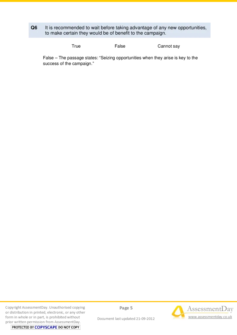VerbalReasoningTest4-Solutions_2025春招题库汇总_十大行测题库_2023年十大热门题库更新中_05、TalentQ汇总_TalentQ测试题（适合大多数外资银行以及其他企业）_VerbalReasoning