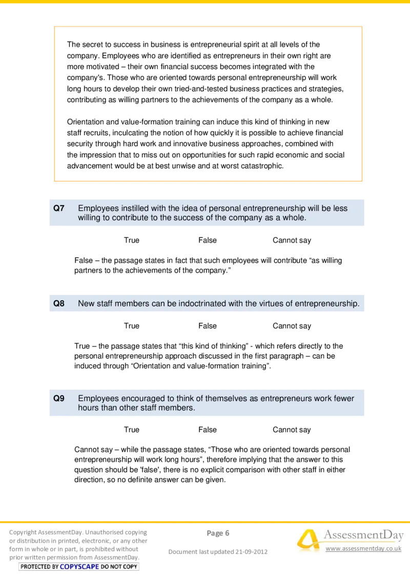 VerbalReasoningTest4-Solutions_2025春招题库汇总_十大行测题库_2023年十大热门题库更新中_05、TalentQ汇总_TalentQ测试题（适合大多数外资银行以及其他企业）_VerbalReasoning