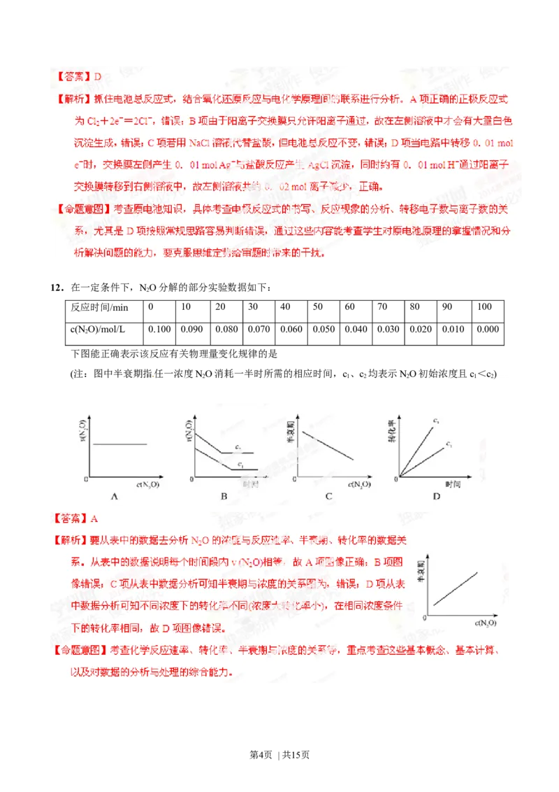 2014年高考化学试卷（福建）（解析卷）_历年高考真题合集_化学历年高考真题_新&middot;Word版2008-2025&middot;高考化学真题_化学（按年份分类）2008-2025_2014&middot;高考化学真题