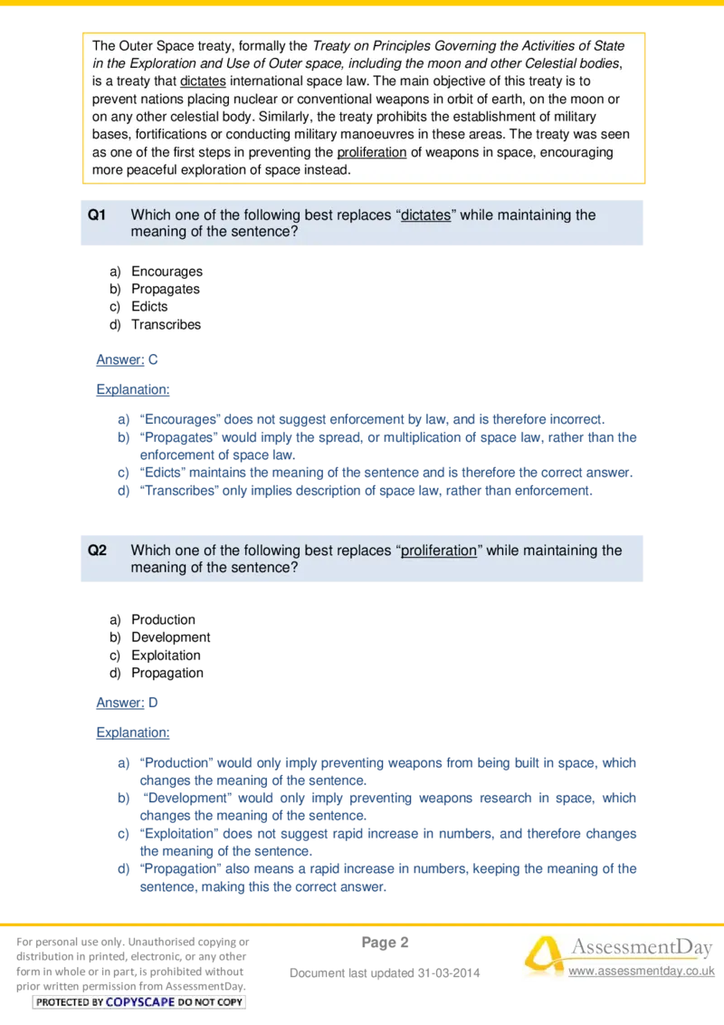 VerbalComprehensionTest6-Solutions_2025春招题库汇总_八大题库-1_04八大汇总_信永中和_专业题综合知识-参考_英文题_VerbalReasoningTests