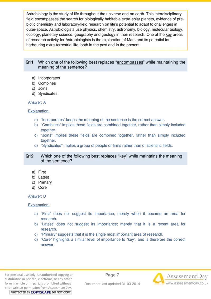 VerbalComprehensionTest6-Solutions_2025春招题库汇总_八大题库-1_04八大汇总_信永中和_专业题综合知识-参考_英文题_VerbalReasoningTests