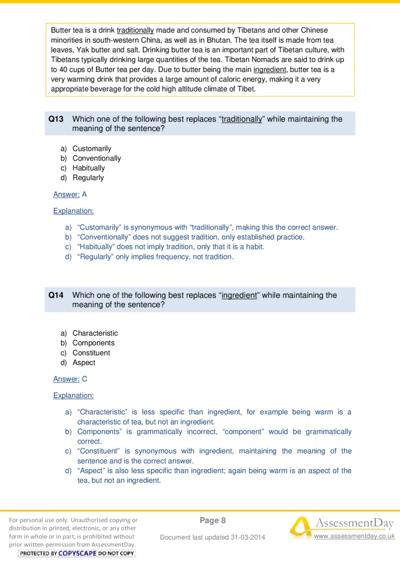 VerbalComprehensionTest6-Solutions_2025春招题库汇总_八大题库-1_04八大汇总_信永中和_专业题综合知识-参考_英文题_VerbalReasoningTests