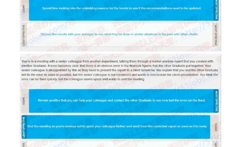 德意志银行2021招聘在线笔试sjt完整真题及答案_2025春招题库汇总_外资银行题库_德意志_2021年历次OT真题及答案