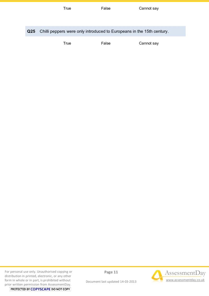 VerbalReasoningTest10-Questions_2025春招题库汇总_八大题库-1_04八大汇总_信永中和_专业题综合知识-参考_英文题_VerbalReasoningTests