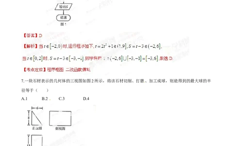 2014年高考数学试卷（理）（湖南）（解析卷）_历年高考真题合集_数学历年高考真题_新&middot;Word版2008-2025&middot;高考数学真题_数学（按年份分类）2008-2025_2014&middot;高考数学真题