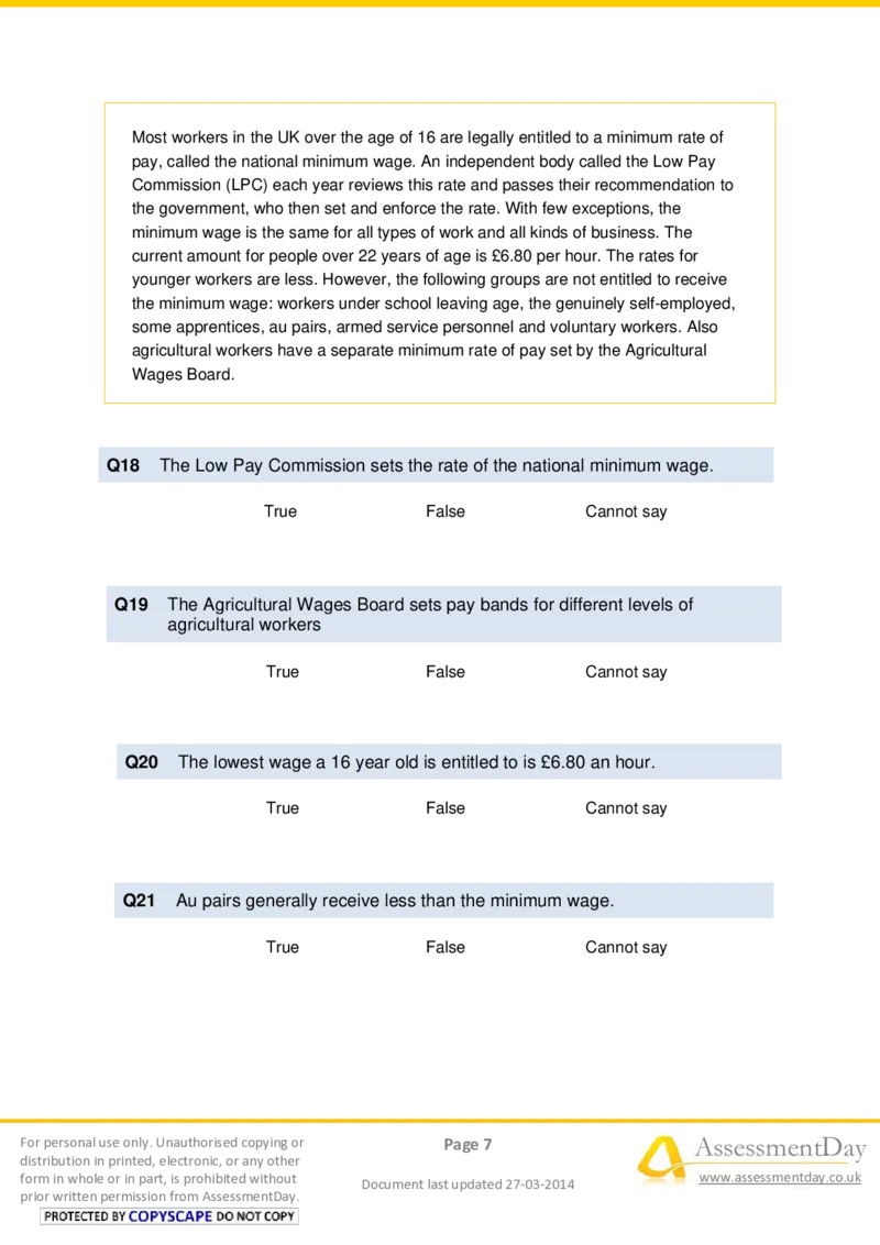 VerbalReasoningTest3-Questions_2025春招题库汇总_十大行测题库_2023年十大热门题库更新中_05、TalentQ汇总_TalentQ测试题（适合大多数外资银行以及其他企业）_VerbalReasoning