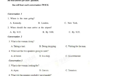 2013年高考英语试卷（湖南）（空白卷）_英语历年高考真题_新&middot;Word版2008-2025&middot;高考英语真题_英语（按年份分类）2008-2025_2013&middot;高考英语真题